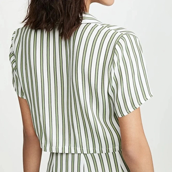 FAITHFULL THE BRAND NWT Uma Cropped Top Shirt S - Picture 6 of 9